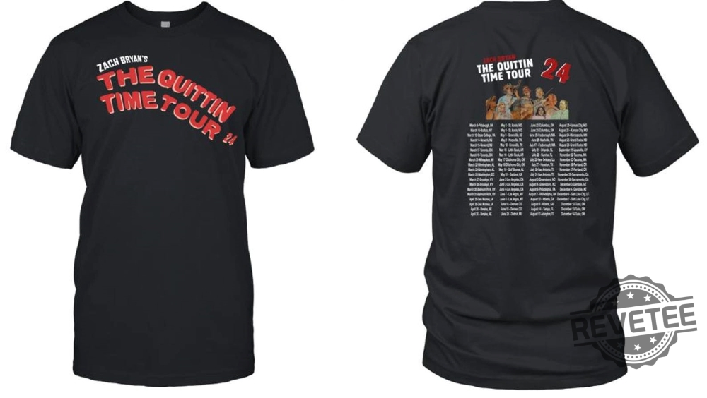 Zach Bryan The Quittin Time Tour 2024 Shirt Zach Fan Shirt Zach Bryan Someday On My Mind Lyrics