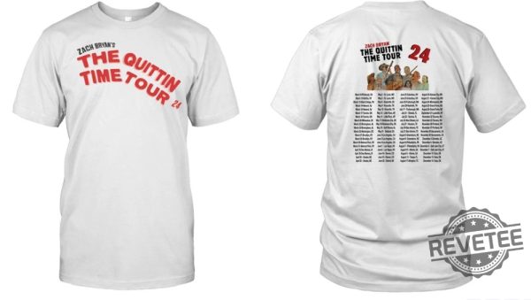 Zach Bryan The Quittin Time Tour 2024 Shirt Zach Fan Shirt Zach Bryan Someday On My Mind Lyrics revetee 2