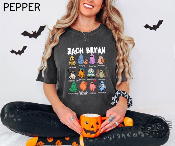 Zach Bryan Halloween Shirt Zach Bryan Shirt Zach Bryan Song Quotes Mine Zach Bryan Lyrics revetee 1