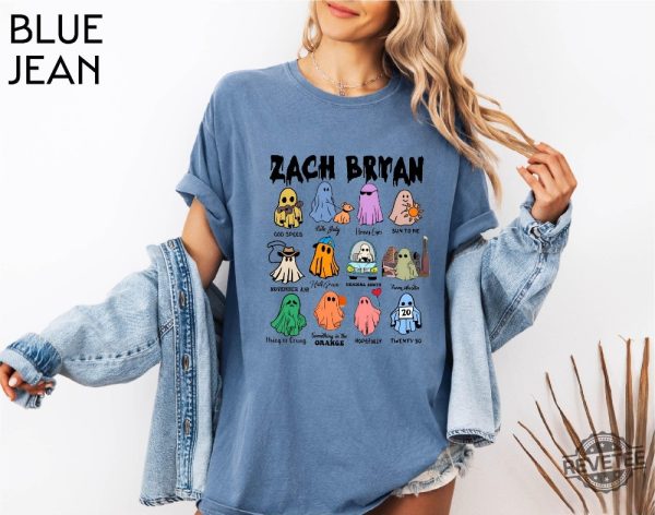 Zach Bryan Halloween Shirt Zach Bryan Shirt Zach Bryan Song Quotes Mine Zach Bryan Lyrics revetee 4