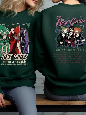 The Hex Girls 2024 Shirt Rock Band Music 2 Sides Shirt Music Concert 2024 T Shirt Hex Girls Shirt revetee 4