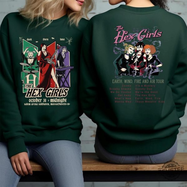 The Hex Girls 2024 Shirt Rock Band Music 2 Sides Shirt Music Concert 2024 T Shirt Hex Girls Shirt revetee 4