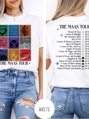 The Maas Tour Shirt Acotar T Shirs Crescent City T Shirt revetee 2