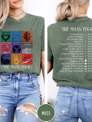 The Maas Tour Shirt Acotar T Shirs Crescent City T Shirt revetee 4