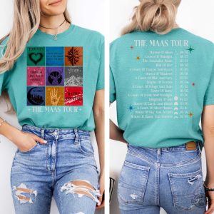 The Maas Tour Shirt Acotar T Shirs Crescent City T Shirt revetee 5