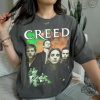 Creed Metal T Shirt Retro Creed Band Shirt Creed Band Fan Shirt Creed 2024 Tour Shirt Creed The Band Shirt revetee 1