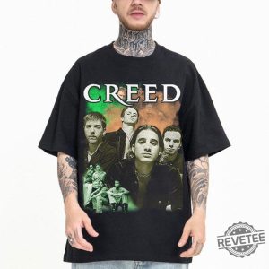 Creed Metal T Shirt Retro Creed Band Shirt Creed Band Fan Shirt Creed 2024 Tour Shirt Creed The Band Shirt revetee 2