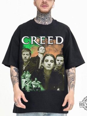 Creed Metal T Shirt Retro Creed Band Shirt Creed Band Fan Shirt Creed 2024 Tour Shirt Creed The Band Shirt revetee 2