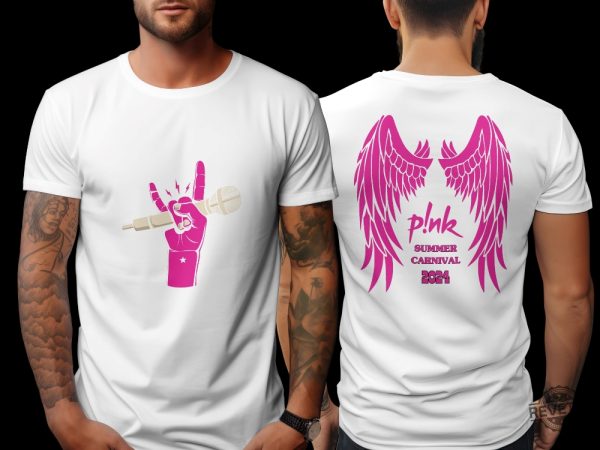 Pink Summer Carnival 2024 Shirt Pink Summer Carnival 2024 Pink Summer Carnival Setlist revetee 3