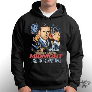 Gabby Williams Threat Level Midnight Shirt trendingnowe 3