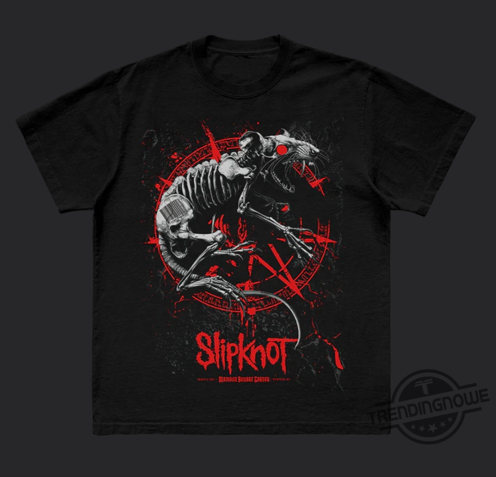 Slipknot 2024 Tour New York Shirt Slipknot T Shirt Sweatshirt Hoodie Slipknot 25Th Anniversary Shirt