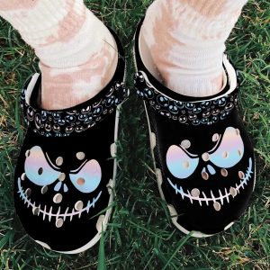 jack skellington nightmare before christmas crocs for halloween gift