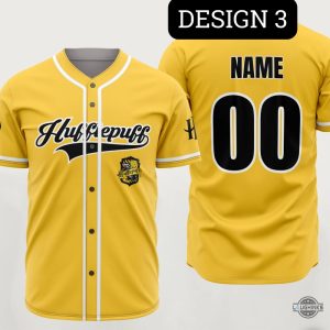 custom name and number harry potter hogwarts houses baseball jersey shirt gift for gryffindor hufflepuff slytherin ravenclaw fans laughinks 3