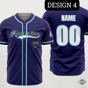 custom name and number harry potter hogwarts houses baseball jersey shirt gift for gryffindor hufflepuff slytherin ravenclaw fans laughinks 4