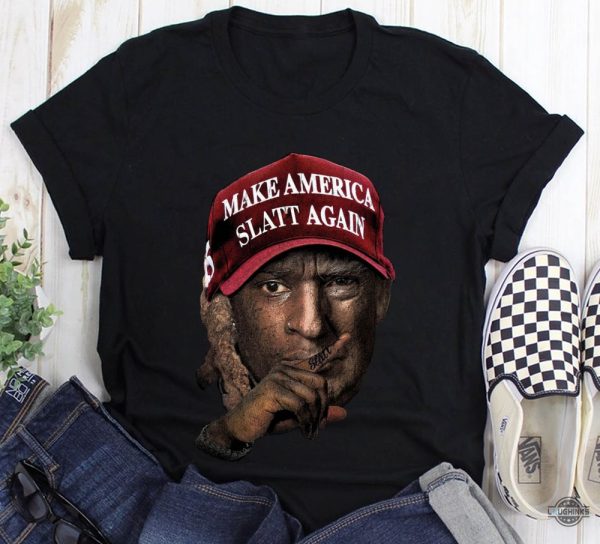 free young thug x donald trump make america slatt again shirt