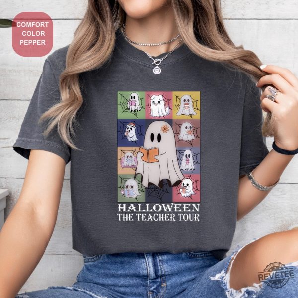 Halloween Teacher Shirt Halloween The Teacher Tour Shirt Halloween T Shirt revetee 2