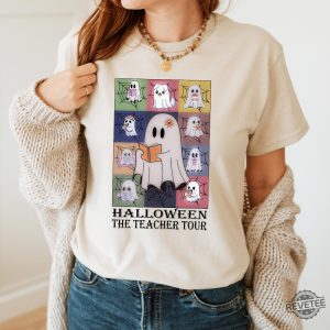 Halloween Teacher Shirt Halloween The Teacher Tour Shirt Halloween T Shirt revetee 3