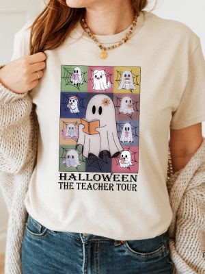 Halloween Teacher Shirt Halloween The Teacher Tour Shirt Halloween T Shirt revetee 3