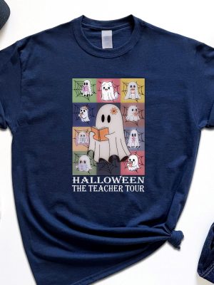 Halloween Teacher Shirt Halloween The Teacher Tour Shirt Halloween T Shirt revetee 5