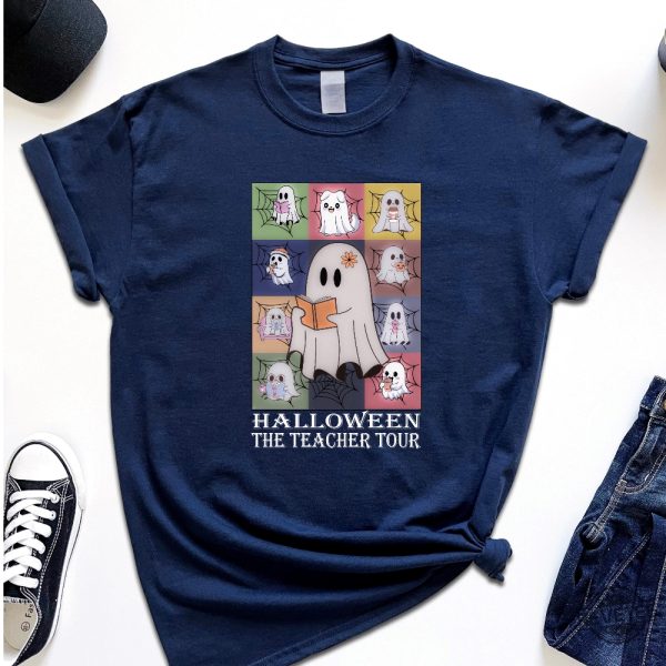 Halloween Teacher Shirt Halloween The Teacher Tour Shirt Halloween T Shirt revetee 5