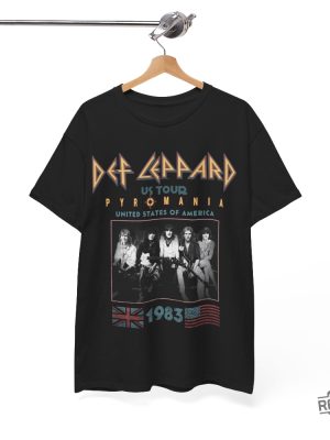 Def Leppard Shirt Def Leppard Graphic Tee Def Leppard Journey Tour Def Leppard Setlist revetee 2