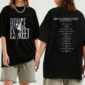 Bruce Springsteen And E Street Tour Shirt Bruce Springsteen Tour 2024 Setlist revetee 4