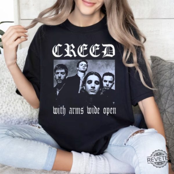 Vintage Creed 2024 Tour Summer Of 99 Tour Shirt Creed Band Shirt Creed Shirts Creed Merch revetee 1