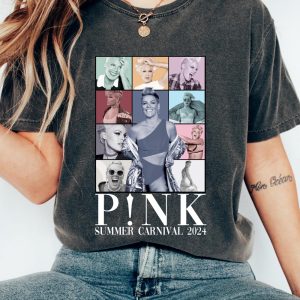 Pink Singer Summer Carnival 2024 Tour Shirt Pink Summer Carnival Setlist P Nk Tour 2024 revetee 2