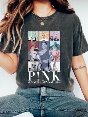 Pink Singer Summer Carnival 2024 Tour Shirt Pink Summer Carnival Setlist P Nk Tour 2024 revetee 2