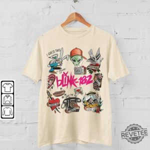 Blink 182 Shirt Blink 182 World Tour 2024 Shirt Blink182 Shirt Funny Blink 182 Shirt revetee 2