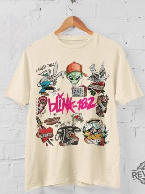 Blink 182 Shirt Blink 182 World Tour 2024 Shirt Blink182 Shirt Funny Blink 182 Shirt revetee 2