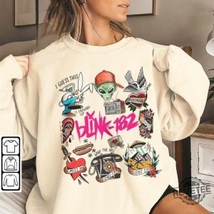 Blink 182 Shirt Blink 182 World Tour 2024 Shirt Blink182 Shirt Funny Blink 182 Shirt revetee 3