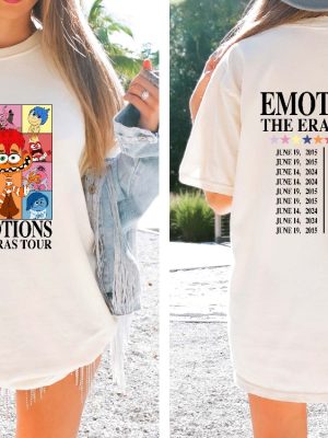 Emotions The Eras Tour Inside Out Shirt Inside Out Halloween Costumes Anger Inside Out revetee 2