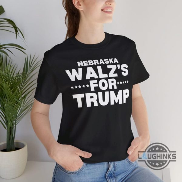 nebraska walzs for trump shirt tim walzs family donald trump shirts