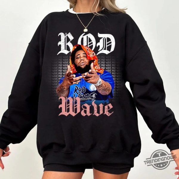 Rod Wave Shirt Rod Wave Silhouette T Shirt Rap Hip Hop Great Gatsby Song Lyrics Shirt trendingnowe 2