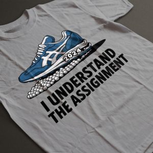 i understand the assignment shirt vote blue election tee shirt kamala harris democrat vp sneakers shirt laughinks 4