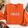 Embroidered Cute Ghost Sweatshirt Embroidered Halloween Shirt Halloween Ghost Sweatshirt Halloween Cute Ghost Shirt trendingnowe 1