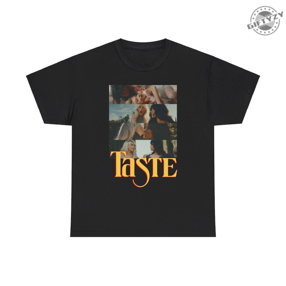 Sabrina Carpenter Taste Music Video With Jenna Ortega Unisex Shirt Short N Sweet Fandom Tshirt Carpenters Fans Shirt