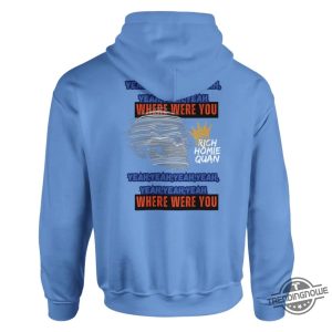 Rich Homie Quan Hoodie Shirt Rich Gang Rich Homie Quan Rip T Shirt Rich Homie Shirt Quan Hip Hop Shirt Memories Shirt For Fan trendingnowe 4