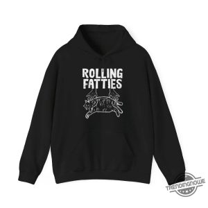 Rolling Fatties Cat Shirt V2 Funny Cat Shirt Funny Fat Cat Rolling Fatties T Shirt trendingnowe 3