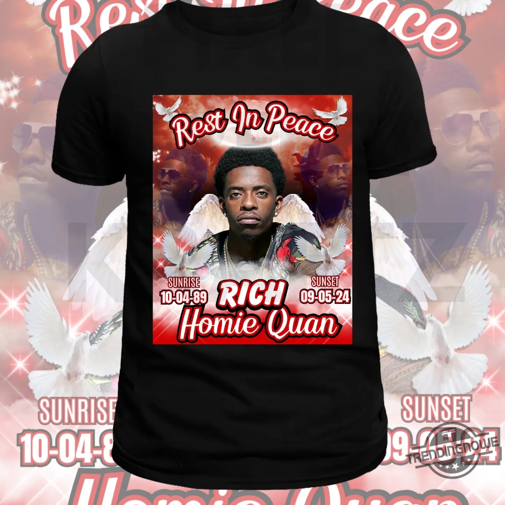 Rip Rich Homie Quan Shirt V3 Rich Homie Quan T Shirt Rich Homie Shirt Quan Hip Hop Shirt Memories Shirt Rich Homie Quan Dead