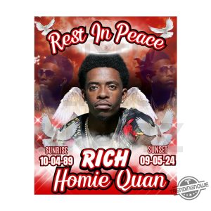 Rip Rich Homie Quan Shirt V3 Rich Homie Quan T Shirt Rich Homie Shirt Quan Hip Hop Shirt Memories Shirt Rich Homie Quan Dead trendingnowe 2