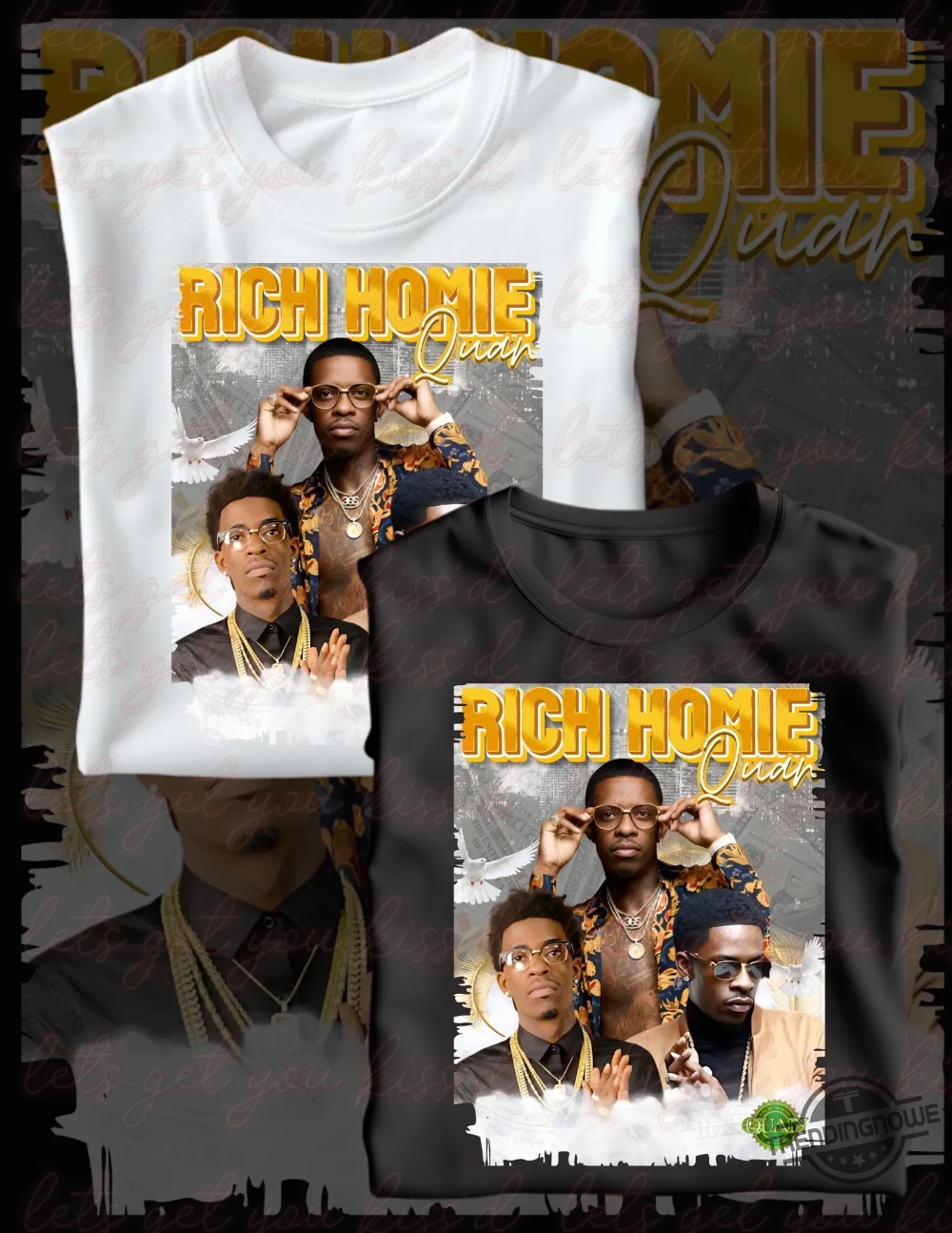 Rip Rich Homie Quan Shirt V4 Rich Homie Quan T Shirt Rich Homie Shirt Quan Hip Hop Shirt Memories Shirt Rich Homie Quan Dead