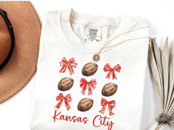 American Football Halloween Shirt American Football Kansas City Shirt Coquette Shirt revetee 1