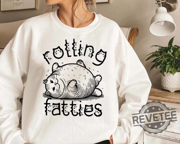 Rolling Fatties Cat Shirt Rolling Fatties Shirt Funny Cat Shirt Rolling Fatties Cat T Shirt revetee 1