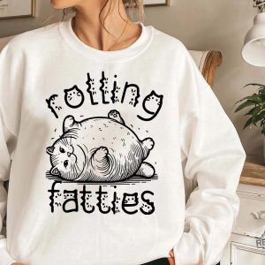 Rolling Fatties Cat Shirt Rolling Fatties Shirt Funny Cat Shirt Rolling Fatties Cat T Shirt revetee 2