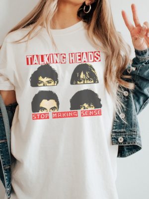 Talking Heads T Shirt Stop Making Sense Band Tee Talking Heads T Shirt revetee 4