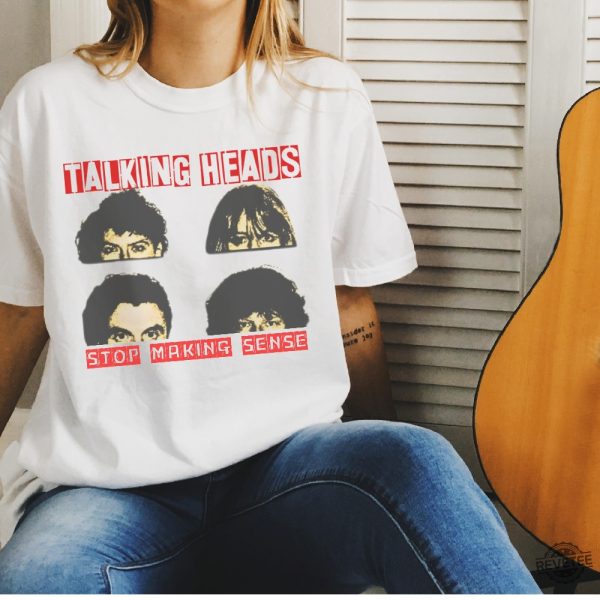 Talking Heads T Shirt Stop Making Sense Band Tee Talking Heads T Shirt revetee 5