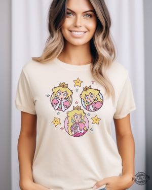 Princess Peach Mario Shirt Its Peach Time T Shirt Super Mario Sweatshirt Princess Peach And Friends Shirt revetee 3