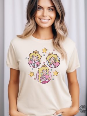 Princess Peach Mario Shirt Its Peach Time T Shirt Super Mario Sweatshirt Princess Peach And Friends Shirt revetee 3